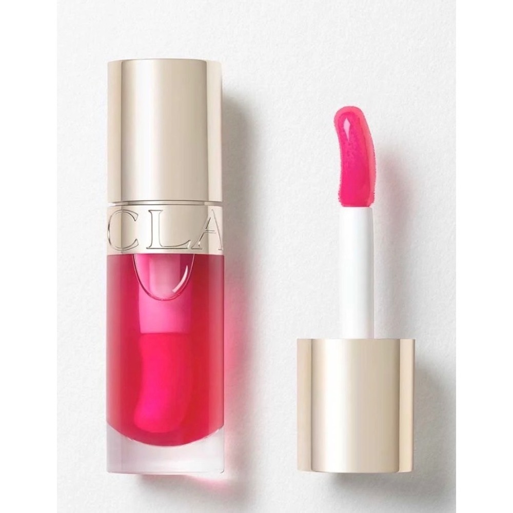 Clarins Lip Comfort Oil 04 Pitaya Pink Hydrating Lip‎ Gloss Mini Travel New